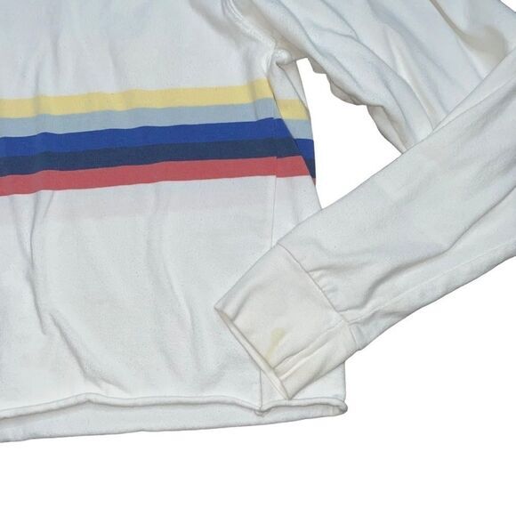 Brandy Melville John Galt Long Sleeve Color Stripe Shirt one size - Picture 5 of 5